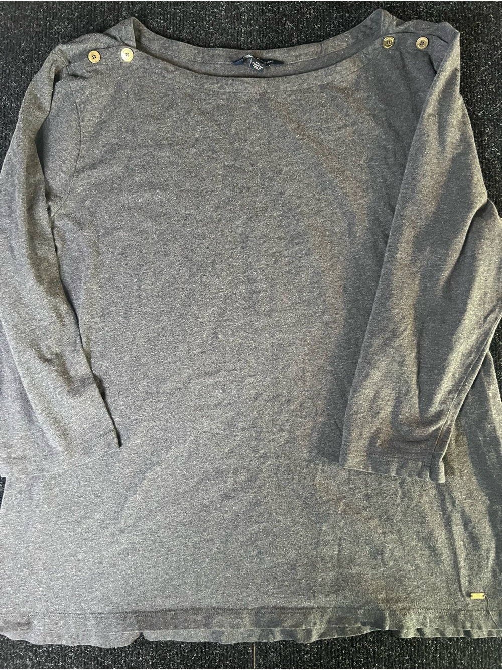 Tommy Hilfiger Heather Gray Crewneck Tee